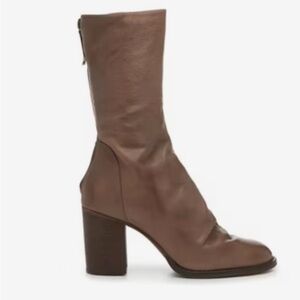 Free People Elle Boot Sz 41 NWT $198 Brown Leather Women's Boots